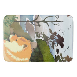 LIL WEATHER Chow - Grooming Table/crate matt Badematte