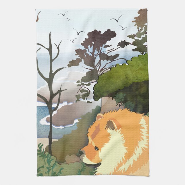 LIL WEATHER Chow - Küchentuch (Vertikal)