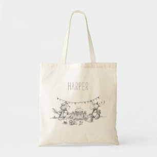 Lil Wolf Birthday Party Tote Bag Tragetasche