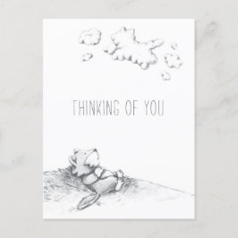 Lil Wolf Daydreaming Postcard Postkarte