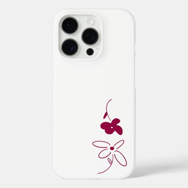 lila 02 Case-Mate iPhone hülle (Rückseite)