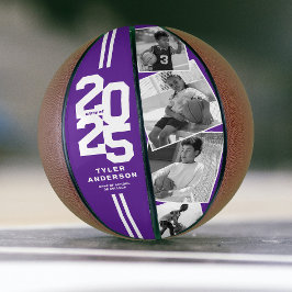 Lila 2025 Abschluss Senior 4 Foto Basketball