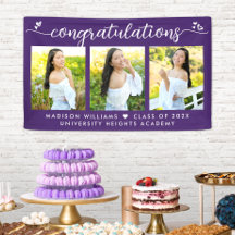 Lila Abschluss 3 Foto Moderne Kalligraphie Herzstü