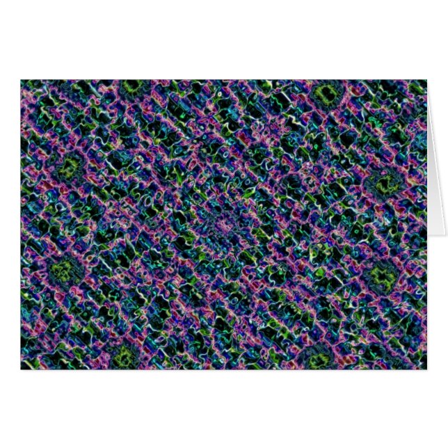 Lila Abstrakt (Vorderseite (Horizontal))