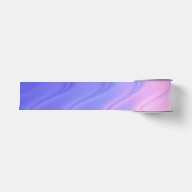 Lila Abstrakt Ripsband (Vorderseite)