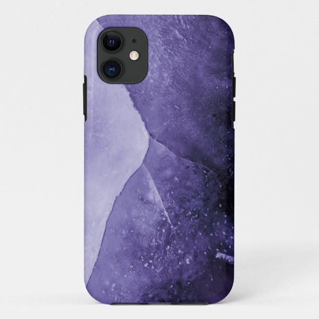 Lila Abstrakte Kunst Case-Mate iPhone Hülle (Rückseite)