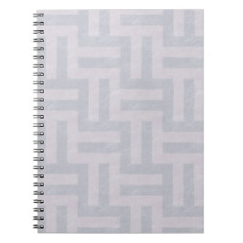 Lila Abstrakte Streifen Notizblock