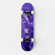 Lila Abstrakter Skater