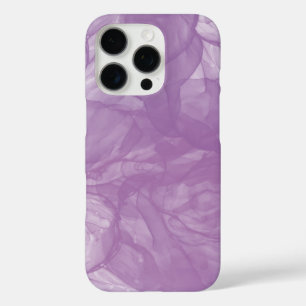 Lila Abstrakter Tintenfluss - Weichheit und Myster iPhone 16 Pro Hülle