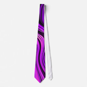 Lila abstraktes Design Krawatte