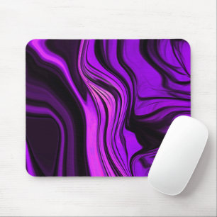 Lila abstraktes Design Mousepad