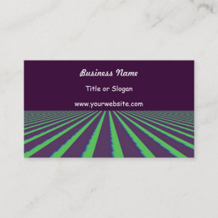 Lila Abstraktes Design Visitenkarte