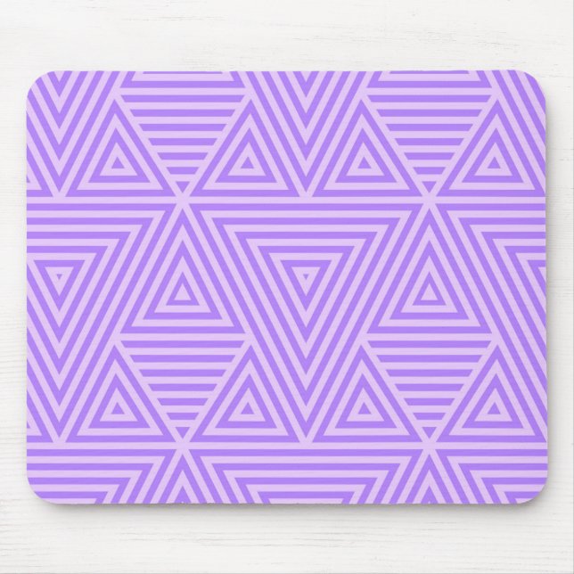 Lila Abstraktes Muster von Schaufenster Mousepad (Vorne)