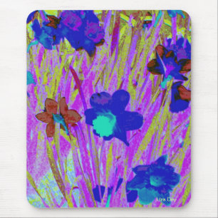 "Lila Affodils" Mousepad