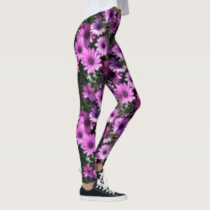 Lila afrikanisches leggings