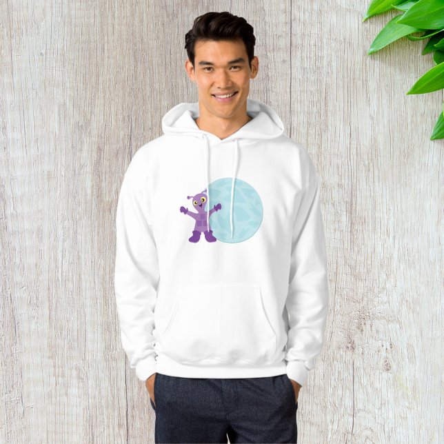 Lila Alien Hoodie (Von Creator hochgeladen)
