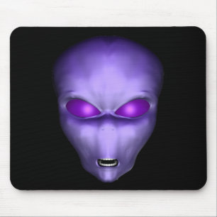 Lila Alien Mousepad