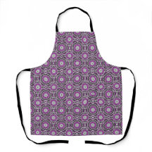 Lila altes islamisches Mandala-Muster