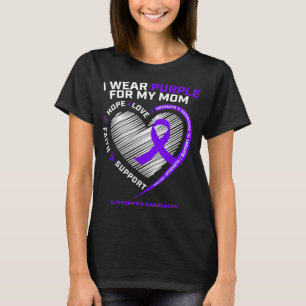 Lila Alzheimer Awareness Products Mama gibt Männer T-Shirt