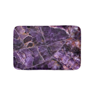 Lila Amethyst Badematte