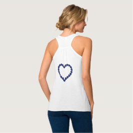 Lila Amethyst & Blue Sapphire Liebe Tank Top