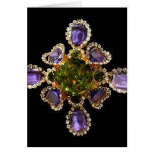 Lila Amethyst Diamonds Emeralds Schmuck