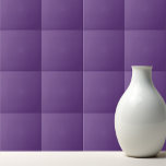 Lila Amethyst in fester Farbe Fliese<br><div class="desc">Solid Farbe Amethyst lila Design.</div>