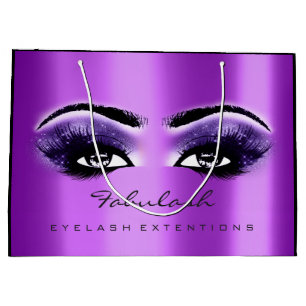 Lila Amethyst Makeup Glitzer Schönheitskosmetik Große Geschenktüte