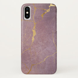 Lila Amethyst mit iPhone/iPad-Gehäuse aus Gold-Mar Case-Mate iPhone Hülle