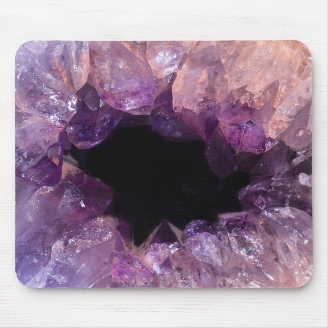 Lila Amethyst Mousepad (Vorne)
