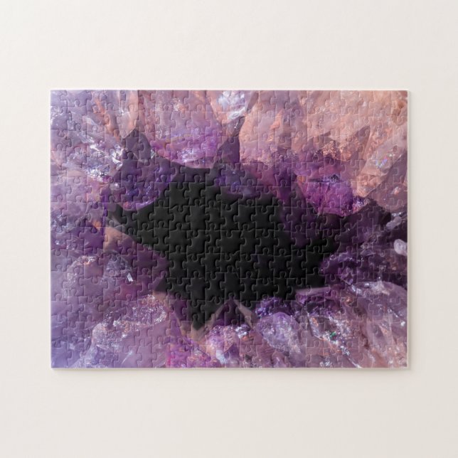 Lila Amethyst Puzzle (Horizontal)