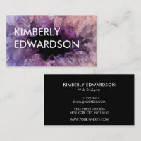 Lila Amethystein-Edelstein-Mineral