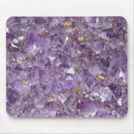 Lila Amethystikstein-Look Mousepad