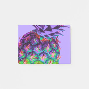 lila Ananas Post-it Klebezettel