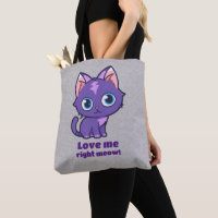 Lila Anime Cat Vector Art Grau