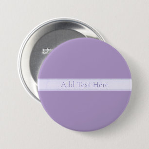 Lila, anpassbarer eleganter Leichtlavender Button