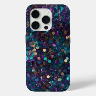 Lila Aqua Mermaid Sparkle Case-Mate iPhone Hülle