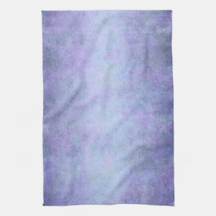 Lila, aquamarines Blau, Aqua und violetter Handtuch