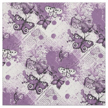 Lila Aquarellbutterfliegen Muster Girly Niedlich
