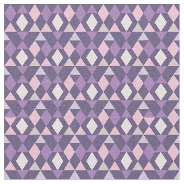 Lila arabisches geometrisches Muster Stoff (Nahaufnahme)