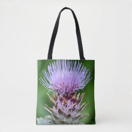 Lila Artichoke Thistle Head Floral