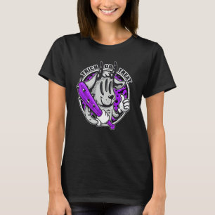 Lila Artwork Mace Horns Goat T-Shirt