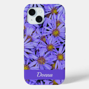 Lila Aster-Blume im RHS Garden Wisley Case-Mate iPhone Hülle