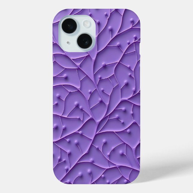 Lila Ästhetik Weibliche iPhone-Hülle Stil Case-Mate iPhone Hülle (Rückseite)