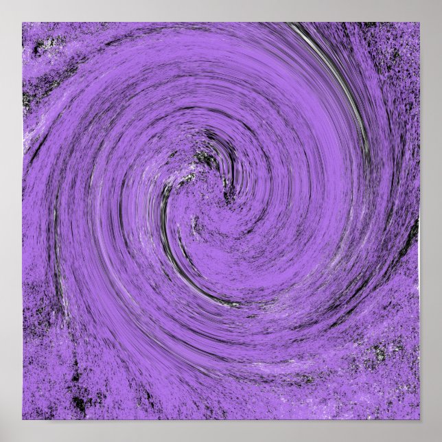 Lila auf Lila Postern Poster (Vorne)