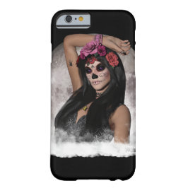 Lila Augen des Zuckerschädels Case-Mate iPhone Hülle