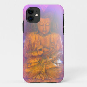 lila Aura Buddha iPhone Fall Case-Mate iPhone Hülle