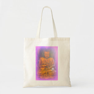 lila Aura Buddha Totasche Tragetasche