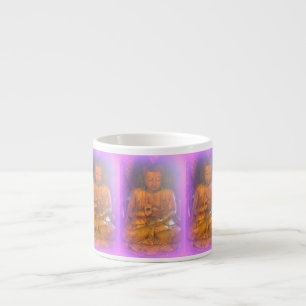 lila Aura buddhas Espresso-Tasse Espressotasse