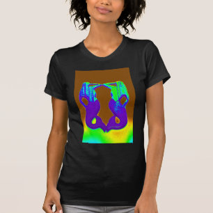 lila Ausblickmeerjungfrauen T-Shirt